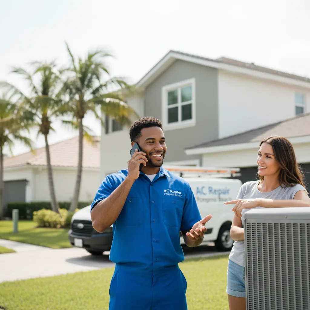 AC Repair Pompano Beach customer support in New Sharon